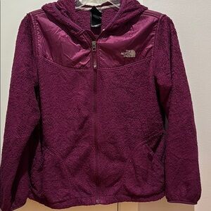 North Face hooded fleece jacket